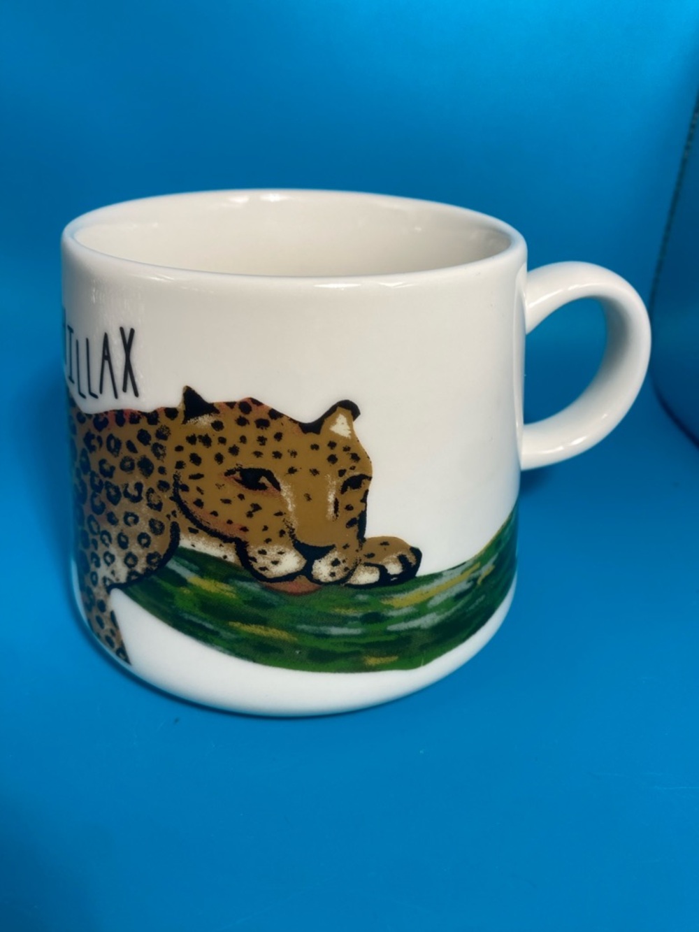 Opal House CHILLAX Cheetah Mug 16oz